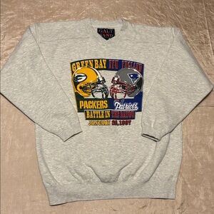 Vintage Green Bay Packers 1997 Super Bowl Sweatshirt Size Large